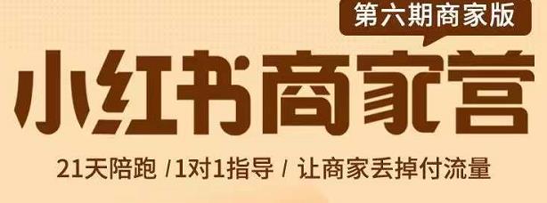 贾真-小红书商家营第6期商家版，21天带货陪跑课，让商家丢掉付流量-韭菜网